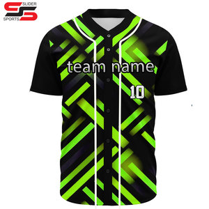 Jersey de uniforme de béisbol personalizado Top Trending Camisetas de béisbol de entrenamiento de equipo de alta calidad - Product Image 1