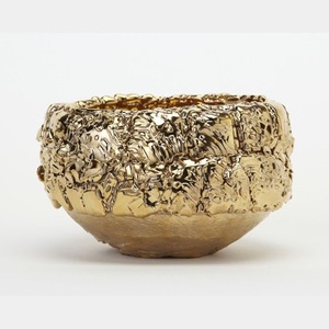 Bol design, vaisselle, service, finition artisanale, plat de service et bol, design brut, décoration intérieure, matériau solide - Product Image 1