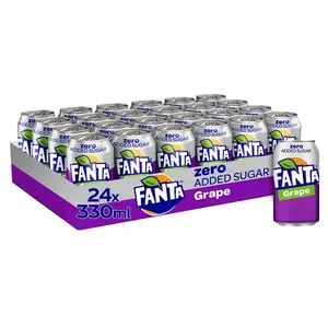 Buy Fanta Grape Flavoured Drink, 320ml (Pack of 2) 