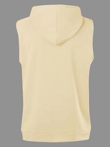 Meilleures ventes – Nouvelle collection automne 2025 – Sweat à capuche intégral sans manches pour homme, 100 % coton, molleton épais, numérique 350g, anti-plis, respirant - Product Image 2