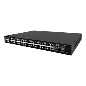 Commutateurs Poe 48 ports avec 4 ports SFP <span class=keywords><strong>10</strong></span> <span class=keywords><strong>Gb</strong></span>, commutateur Ethernet Acorid, gestion de la convergence, prise en charge du VLAN, gestionnable en L3, <span class=keywords><strong>10</strong></span>/100/1000 Mbps - Product Image 4