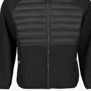 Chaqueta acolchada ligera empacable para hombre, chaqueta polar transpirable de moda para hombre con relleno de plumón brillante Reversible personalizado - Product Image 6