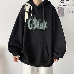 Nouveautés Vestes homme automne Rétro Lettre Hiver Sweat à capuche homme All-match Sweat ample pour homme - Product Image 1