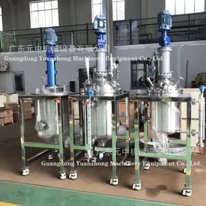 PU Glue Reaction Kettle With External Half-pipe Steam Heating Sealing Resistant To High Pressure Stainless Steel Mixing Tank