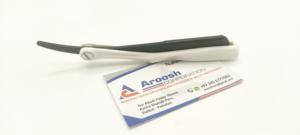 Venta al por mayor de maquinilla de afeitar de barbero sostenible con logotipo personalizado maquinilla de afeitar manual con mango de plástico - Product Image 4