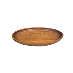 Plaques élégantes en bois dur naturel Nouveau support décoratif écologique pour les restaurants à la maison Cafés Parties - Product Image 3