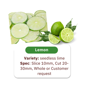Limón sin semillas congelado IQF de alta calidad de Vietnam, precios razonables para mayoristas e importadores, producto de fruta congelada - Product Image 5