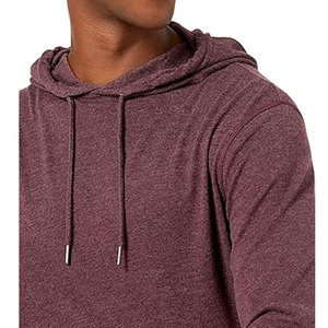Niveau suivant Demande du client Qualité Manches longues Hiver Coton Polaire Plaine Pull Kangourou Poche Hoodies - Product Image 3