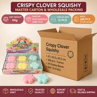 Jouets Squishy Southpeak Trèfle Croustillant, Jouets Sensoriels Anti-Stress à Presser, Vente en Gros, Fabrication OEM WS