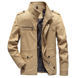 Veste décontractée en toile vintage Veste épaisse respirante à séchage rapide pour hommes en vente en ligne - Product Image 6