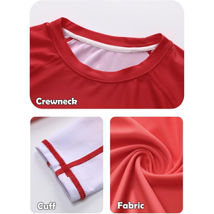 Nueva Camiseta Deportiva de Manga Larga con Protección Solar UPF50+ para Adultos, Sublimada, Cuello Redondo, Transpirable, de Secado Rápido, Ligera, de Spandex/Poliéster para Gimnasio - Product Image 3