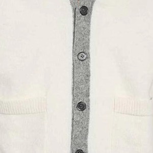 Pull en tricot à col en V unisexe de haute qualité, couleur unie, style scolaire automne-hiver, cardigan personnalisé, femme homme laine/acrylique - Product Image 4