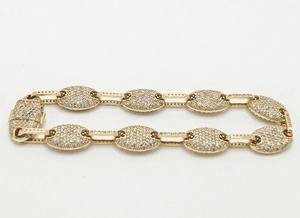 กำไลข้อมือแบบเปิดสำหรับผู้ชายผู้หญิงเครื่องประดับแฟชั่นยูนิมินิมอลลิสต์ชุบทอง - Product Image 2