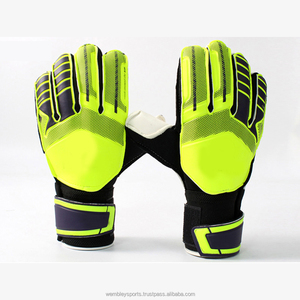 Guantes de portero con diseño personalizado para adultos, de bajo precio, con logotipo personalizado, para balón de fútbol - Product Image 3