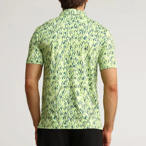 Polo de Golf con logotipo personalizado de secado rápido para hombre, ropa deportiva de verano de poliéster, manga corta con estilo, ropa de club de equipo de verano para hombre - Product Image 6