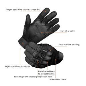2025 nouveauté gants de course pour hommes marque privée prix de gros gants de sport en cuir imperméable pour les sports de ski de moto - Product Image 4