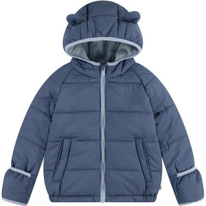 Vestes matelassées pour filles unisexe, vêtements personnalisés, vêtements d'extérieur d'hiver, manteau de ski matelassé à la mode, veste à capuche pour enfants par temps froid - Product Image 1