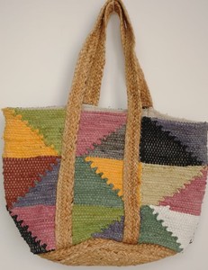 2026 Trending High Quality <b>Large</b> Bohemian Jute Tote <b>Bag</b> Customizable Reusable Fashionable Ladies' Messenger <b>Bag</b> Designed Women - Product Image 3