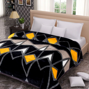 ผ้าห่มอุ่นสำหรับฤดูหนาวพิมพ์ลายผ้าเรยอน2ชั้นแบบกำหนดเองสำหรับพิมพ์ลายเตียงคู่ - Product Image 5