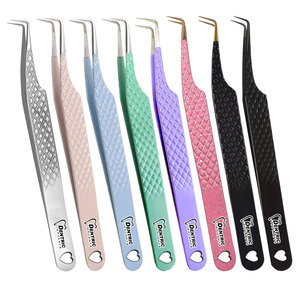 Pinzas de Punta Fina de 90 Grados en Forma de Corazón de 7 mm de Largo, Diferentes Colores, Acero Inoxidable Manual Reutilizable de Alta Temperatura - Product Image 4