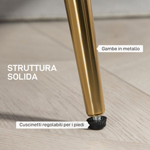 Homcom โซฟา2ที่นั่งสไตล์อุตสาหกรรมเก๋ไก๋ในผ้าเอฟเฟกต์กำมะหยี่และโลหะขนาด130x77x77ซม. สีชมพู - Product Image 6