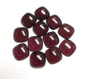 เบาะโกเมนสีแดงธรรมชาติ100% อัญมณีอัญมณีหลวมสำหรับทำเครื่องประดับขายเป็นจำนวนมากสั่งซื้อขั้นต่ำ100ชิ้น - Product Image 3