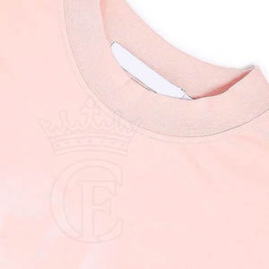 Camiseta de manga corta para mujer, camiseta de gran tamaño para mujer, camiseta transpirable de algodón y poliéster con cuello redondo para mujer - Product Image 6