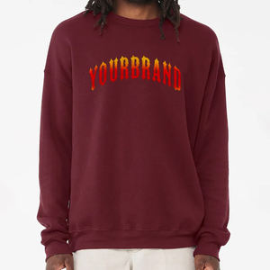 Ventes en gros de sweats à capuche unisexes surdimensionnés imperméables brodés en coton écologique, pulls à capuche pour hommes à manches longues - Product Image 1