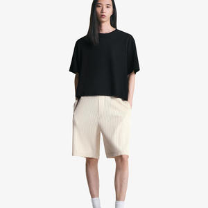 Denim Fabricante Streetwear Custom Vintage Wash Jorts Hombres Jeans Shorts - Product Image 6