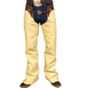 Chaps complets d'équitation confortables et légers avec logo personnalisé OEM Chaps d'équitation complets - Product Image 1