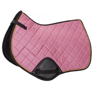 Almohadilla de sillín de caballo personalizable más vendida, almohadillas de sillín deportivas de tela, ropa deportiva, satén de espuma - Product Image 1