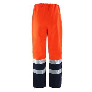 Hi Vis Custom Men's Poly-Cotton Industrial Jacket Pants Traje DE TRABAJO Ropa de trabajo de manga larga Overol Uniformes con logotipo personalizado - Product Image 3