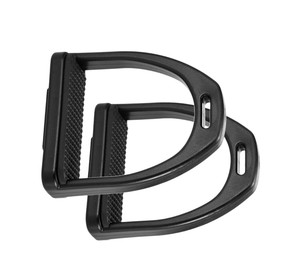 Estribos ajustables de acero inoxidable para montar a caballo, empuñadura de seguridad ligera, diseño antideslizante, novedad - Product Image 6