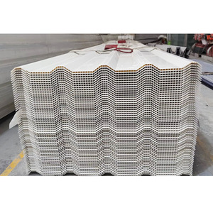 Nuovo prodotto a prova di acqua due pareti pvc foglio bianco upvc tegole vuote <span class=keywords><strong>per</strong></span> materiale da costruzione - Product Image 1