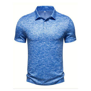 Verano nuevo diseño personalizado Logo hombres ropa de manga corta bajo Moq gimnasio desgaste Polo camisa para la venta transpirable polos - Product Image 1
