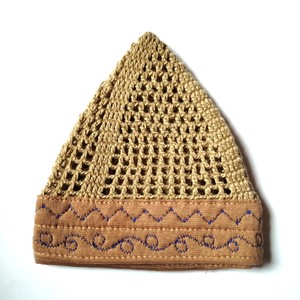 Offre Spéciale tricoté à la main hommes musulmans chapeau de prière Kufi Kopiah fait avec 100% coton de qualité supérieure se sent plus doux et confortable chapeau musulman - Product Image 5