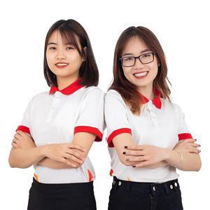 Camiseta de manga corta con logotipo personalizado para mujer, Polo para uniforme de empresa, ropa de trabajo hecha en Vietnam, OEM disponible - Product Image 5