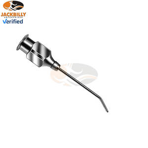 Cánula Irrigadora Manual de Acero Inoxidable Oftálmica, Certificada por MOL, Modelo Bishop Harmon, Instrumento Quirúrgico con Certificación CE - Product Image 5