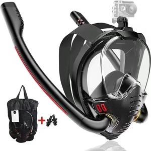 ALOMA Nuevo equipo de aleta de apnea aletas de buceo libres y máscara de buceo de bajo volumen conjunto de esnórquel con bolsa de equipo - Product Image 2