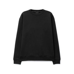 Vente en gros Pulls à capuche unisexes en polyester et coton molletonné Sweatshirts noirs brodés avec logo personnalisé pour l'hiver - Product Image 1