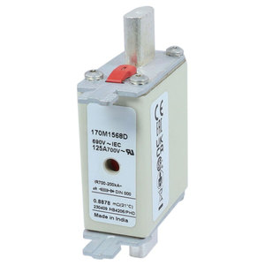 Fusible 170M6813D, 690V, conçu pour une protection sécurisée des circuits dans les applications industrielles - Product Image 3