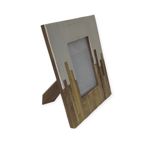 Eco-Friendly Blue & White <b>Small</b> Inlay Resin and MDF Rectangular <b>Photo</b> <b>Frame</b> at Factory Price for Home & Anniversary Party Gifts - Product Image 6