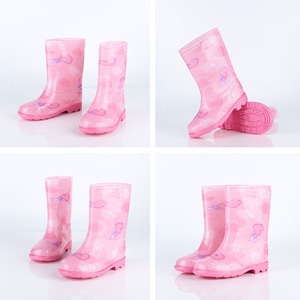 Botas de Lluvia de Goma Midi de Alta Calidad al por Mayor, Impermeables, Personalizadas, Unisex, para Niños, para las Temporadas de Primavera y Otoño - Product Image 3