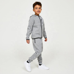 Ensemble de survêtement pour homme de haute qualité, logo personnalisé, marque, coupe ajustée, 100% coton - Product Image 2