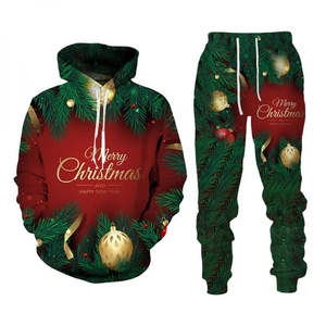 High Quality <b>Christmas</b> Tracksuits for Men Latest OEM Design Lightweight Winter Wear Hot Sale in XXL XL Sizes Customizable Logo - Product Image 1