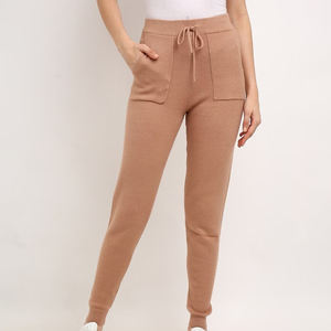 Pantalones Deportivos para Mujer, 100% Algodón, Impresión de Logotipo Personalizada, Ropa Urbana, OEM - Product Image 1