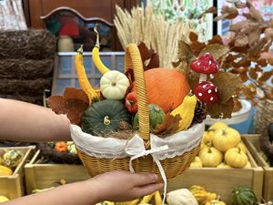 ตะกร้าปิกนิกหวายหลากสีวัสดุจากธรรมชาติตะกร้าเก็บของทำจากเวียดนาม - Product Image 2