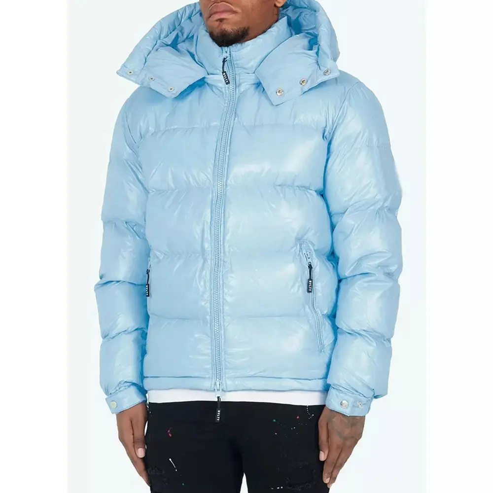 Chaqueta larga informal de invierno para hombre, Parka gruesa con capucha para deportes al aire libre, color negro