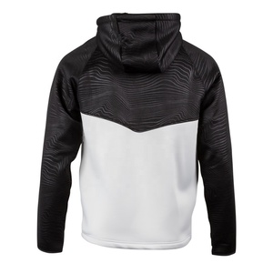 Sweat à capuche pour homme, hiver, 100% coton, polaire, fermeture éclair, séchage rapide - Product Image 3