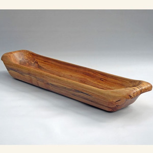 Bol ovale en bois de manguier naturel à bord brut, bol à pâte en bois, bol à salade, bol à fruits, bol à café, multi-usages, 100 pièces - Product Image 2